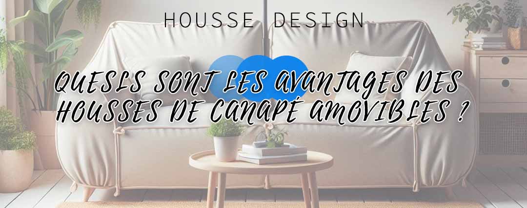 Quels sont les avantages des housses de canapé amovibles