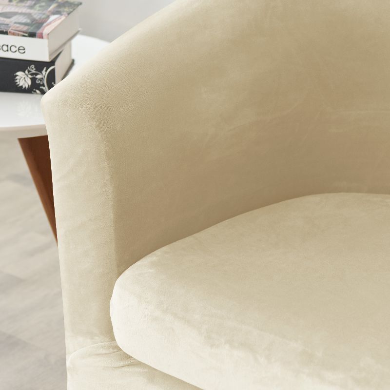 coussin Housse de fauteuil cabriolet Velours écru