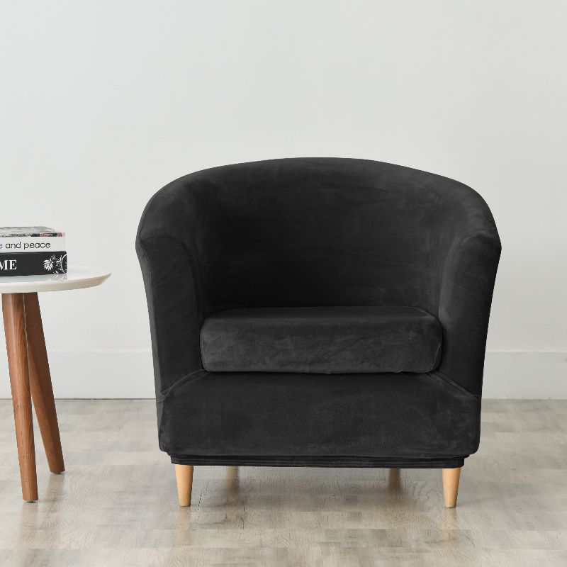 Housse de fauteuil cabriolet Velours noir