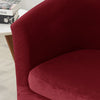 coussin Housse de fauteuil cabriolet Velours bordeaux