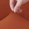 tissu extensible housse de fauteuil cabriolet Velours orange
