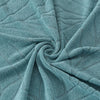 tissu Housse de canapé relax jacquard turquoise