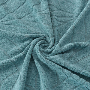 miniature tissu Housse de canapé relax jacquard turquoise