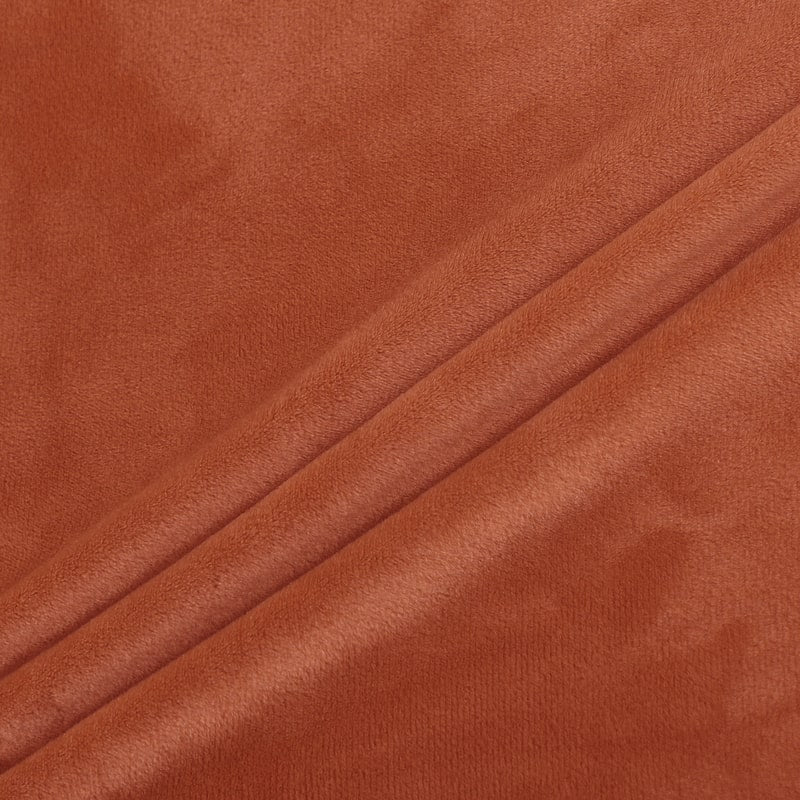 vue rapprochée housse de fauteuil cabriolet Velours orange