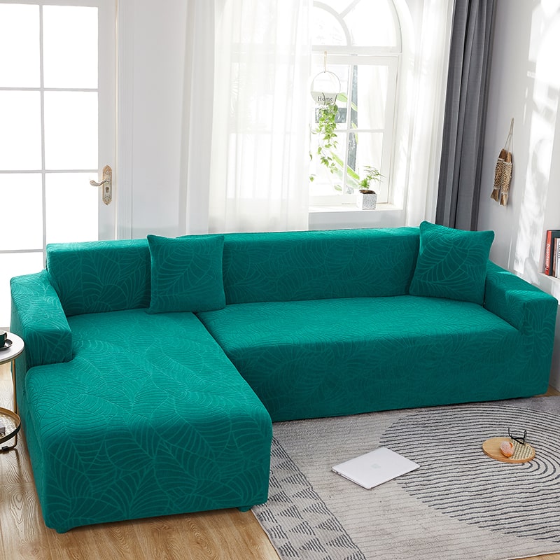 Housse de Canapé d&#39;Angle Imperméable Blue Chill