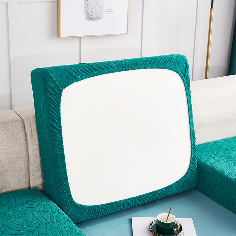 Housse Imperméable Bleu Canard pour coussin de Canapé