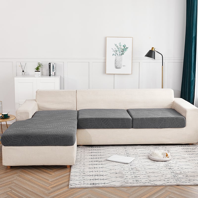 Housse Imperméable Gris anthracite pour coussin de Canapé