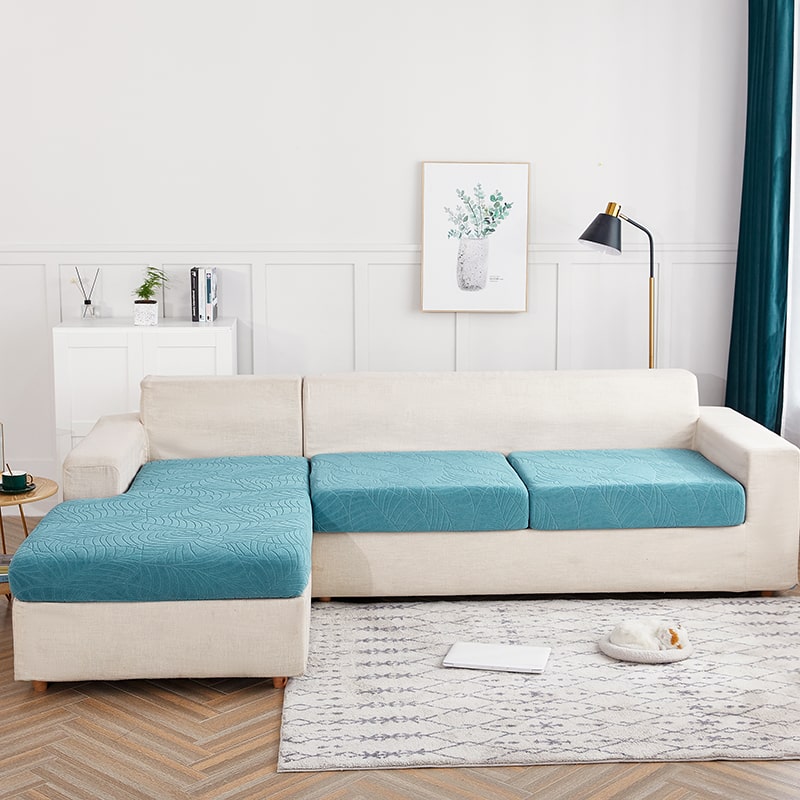 Housse Imperméable Bleu Ciel pour coussin de Canapé