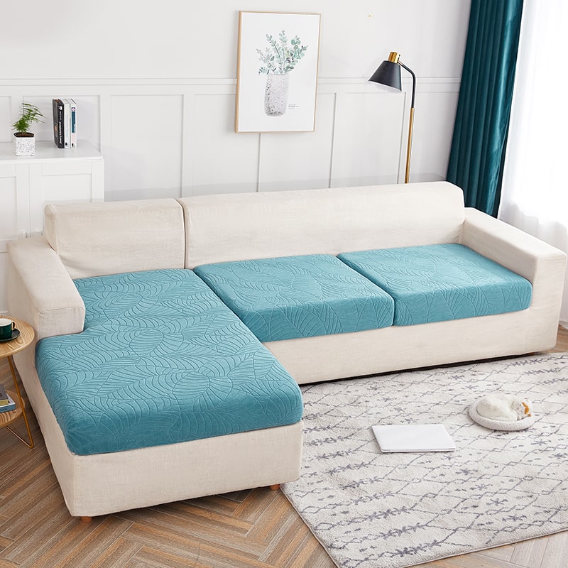 Housse Imperméable Bleu Ciel pour coussin de Canapé