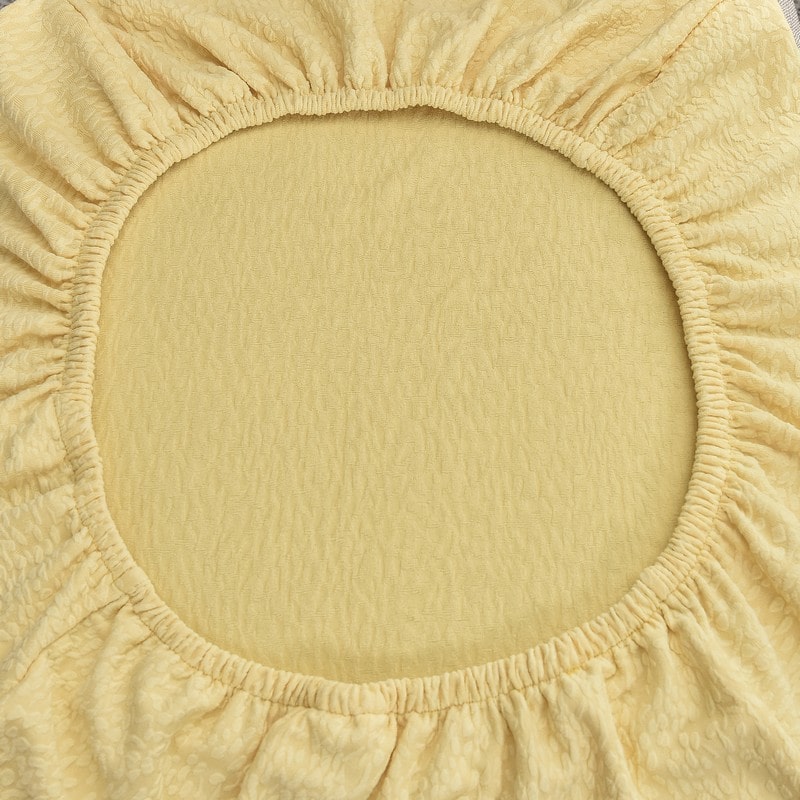 Housse de Chaise Imperméable Jaune clair