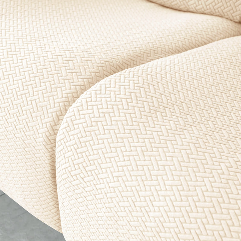 Housse de Canapé Beige Microfibre