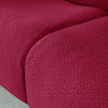 tissu housse de canapé relax microfibre bordeaux