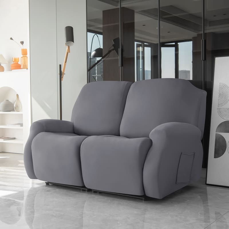 housses de canapé relax grise