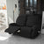 housses noires pour canapé relax 2 place