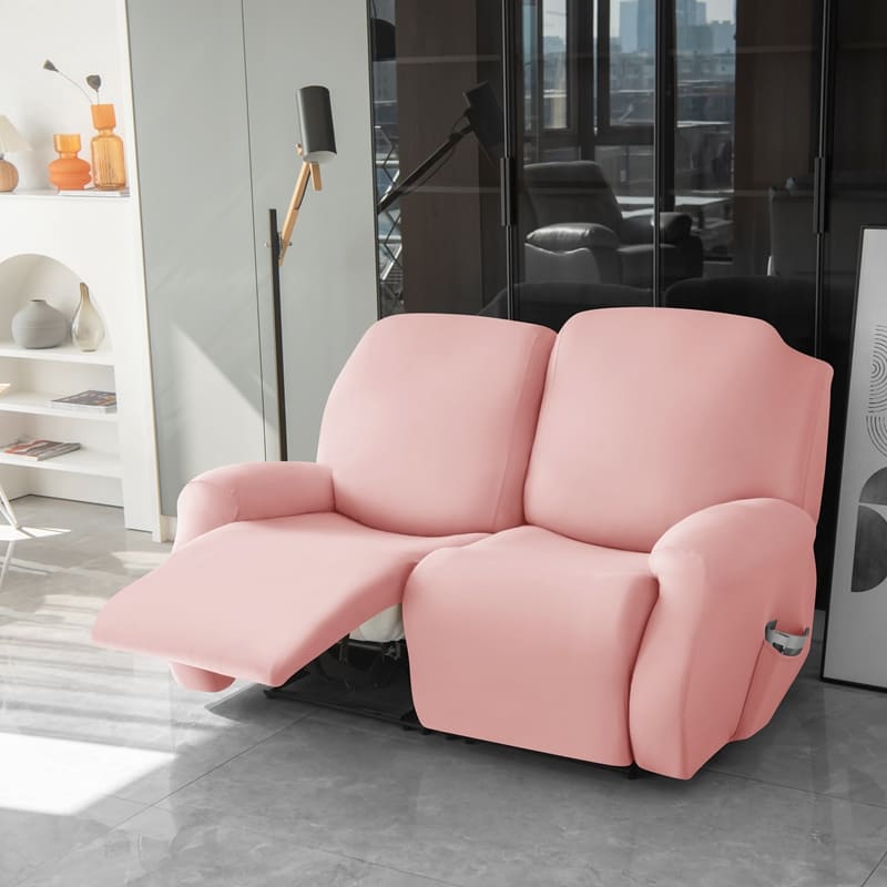 housses rose pour canapé relax 2 place