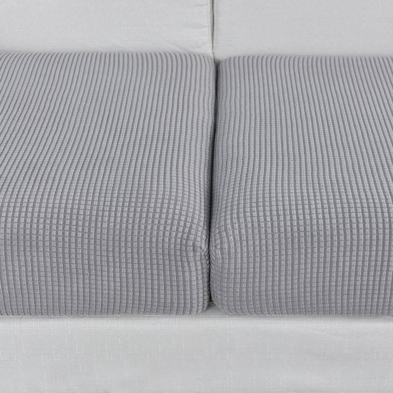 housse de siège gris clair