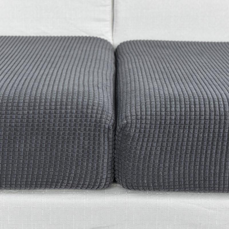 housse de siège gris foncé