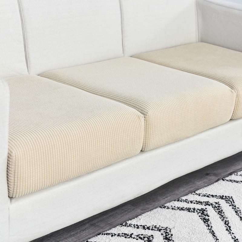 housse de siège beige vue latérale