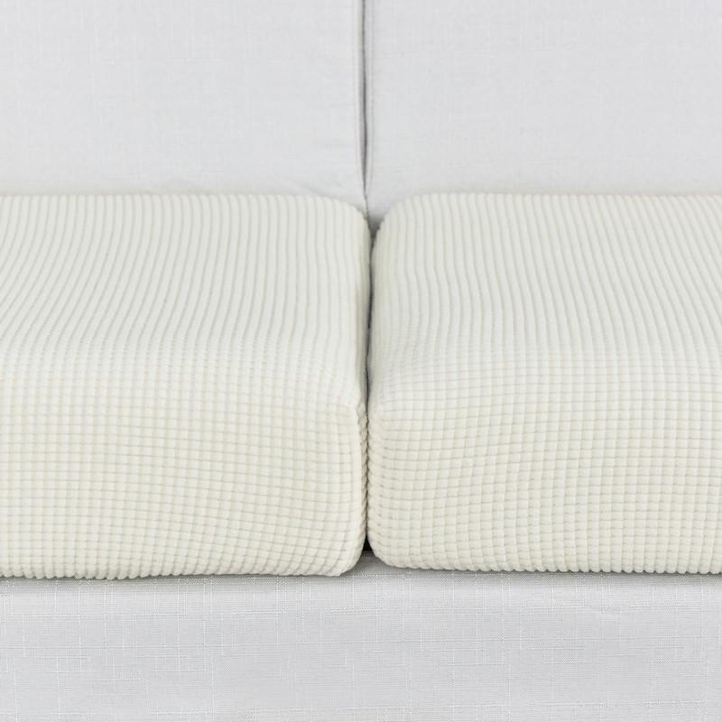 housse de siège blanche