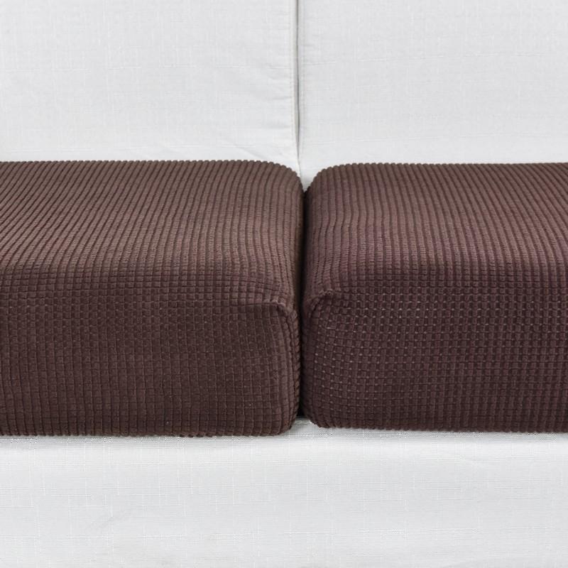 housse de siège marron