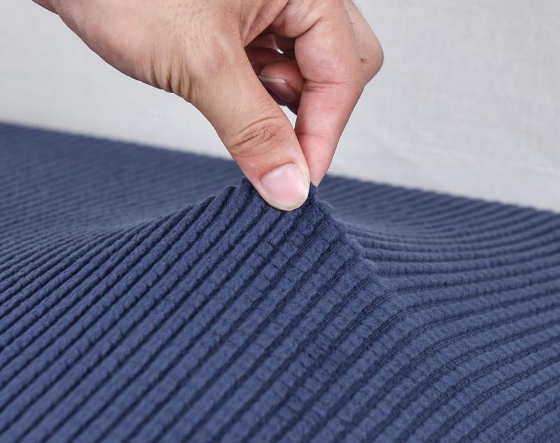 housse de siège extensible bleu marine