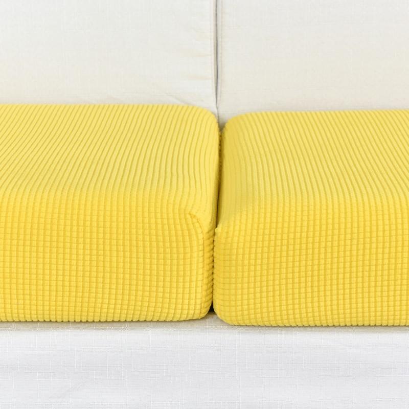 housse de siège jaune