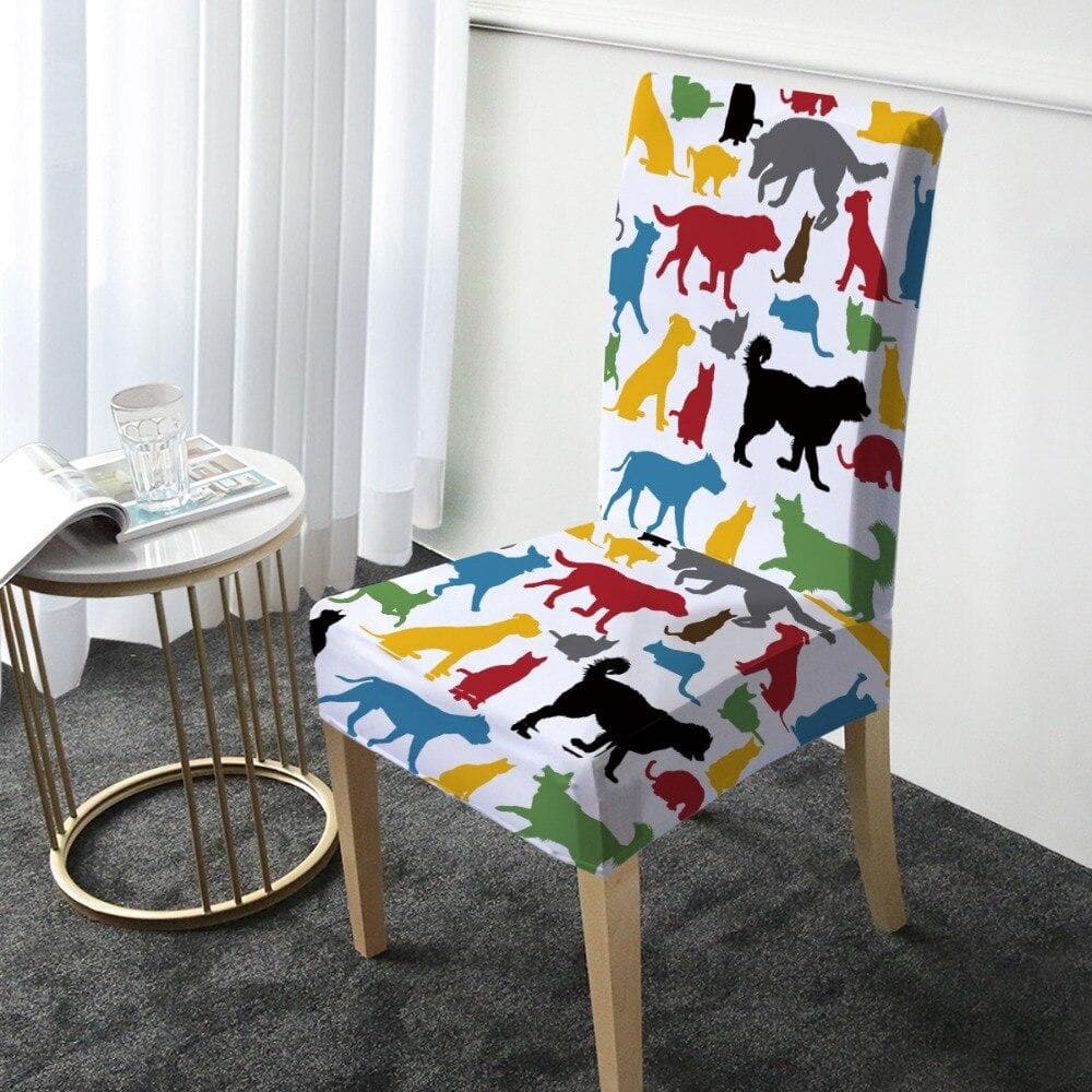 Housse de Chaise Ami des Animaux bon marché