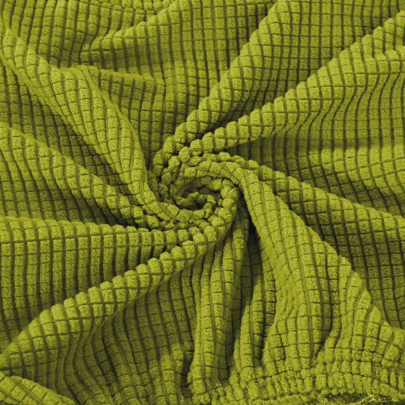 Housse de chaise scandinave Molde Vert Anis bon marché