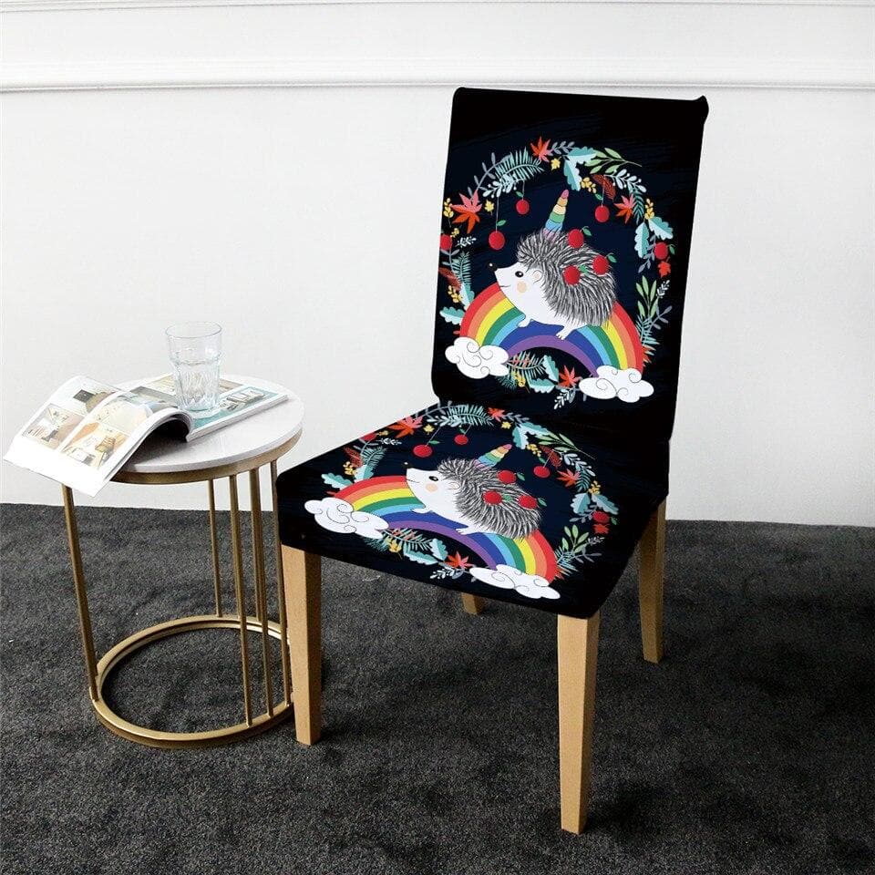 Housse de Chaise Hérisson Licorne bon marché