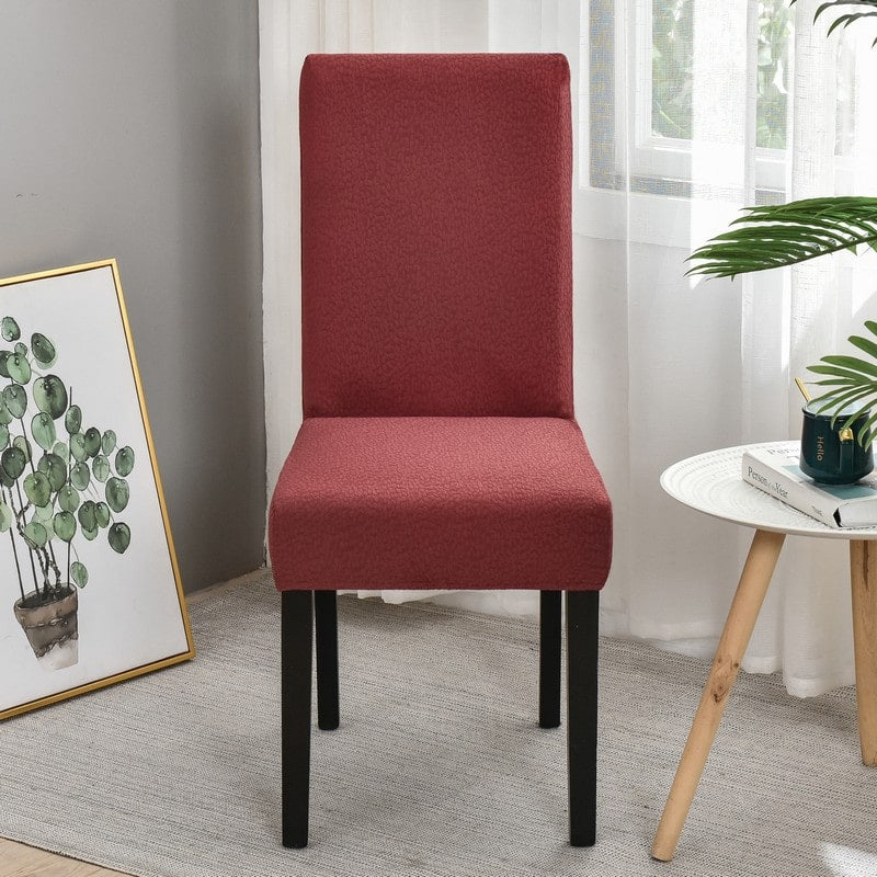 Housse de Chaise Imperméable Rouge Brique
