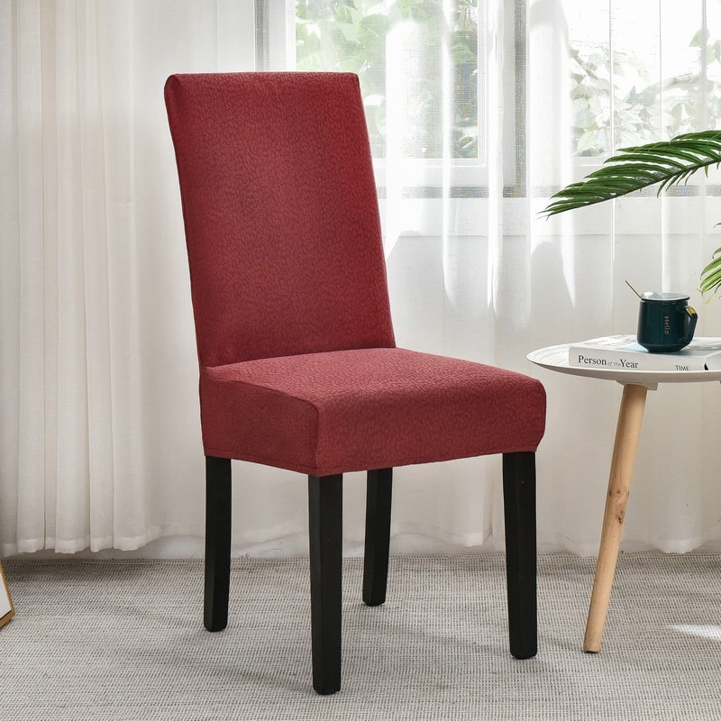 Housse de Chaise Imperméable Rouge Brique
