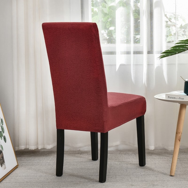 Housse de Chaise Imperméable Rouge Brique