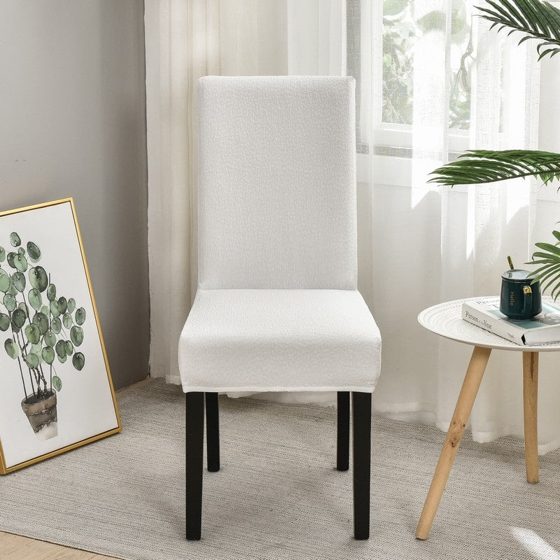 Housse de Chaise Imperméable Blanche