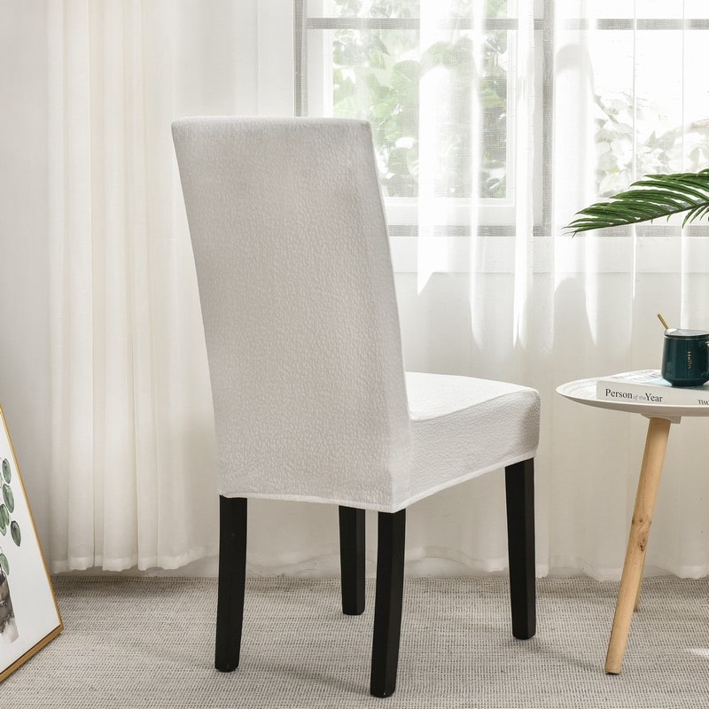 Housse de Chaise Imperméable Blanche