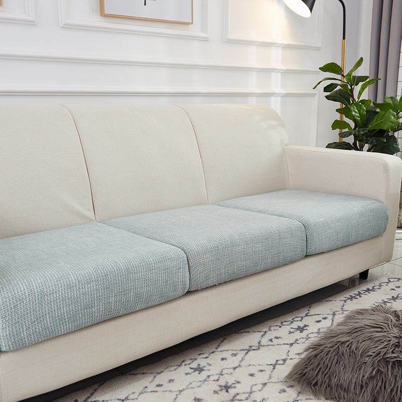 Housse Bleu clair Industriel pour Coussin d&#39;Assise de Canapé