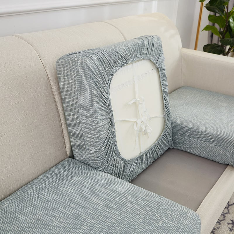 Housse Bleu clair Industriel pour Coussin d&#39;Assise de Canapé