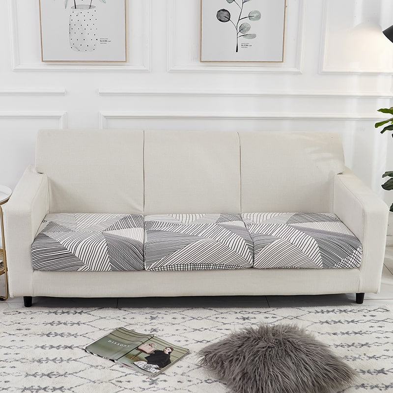 Housse Triangle Scandinave pour Coussin d'Assise de Canapé