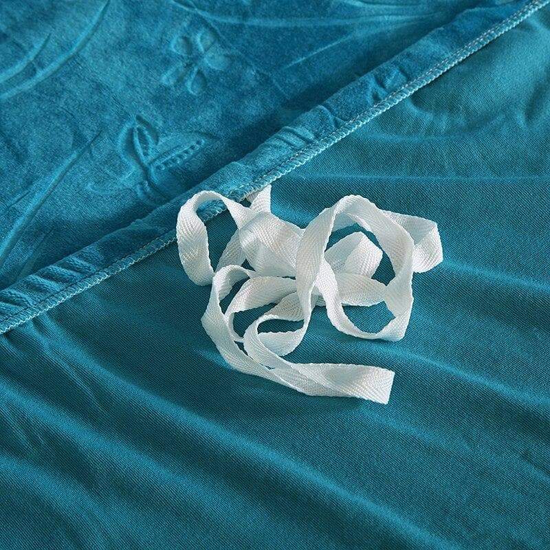 Housse Clic Clac Velours Floral de bonne qualité