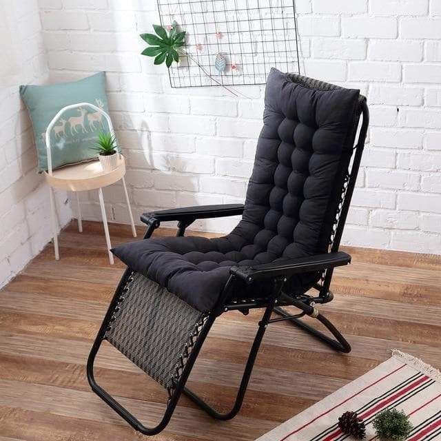 Coussin chaise longue couleurs unies