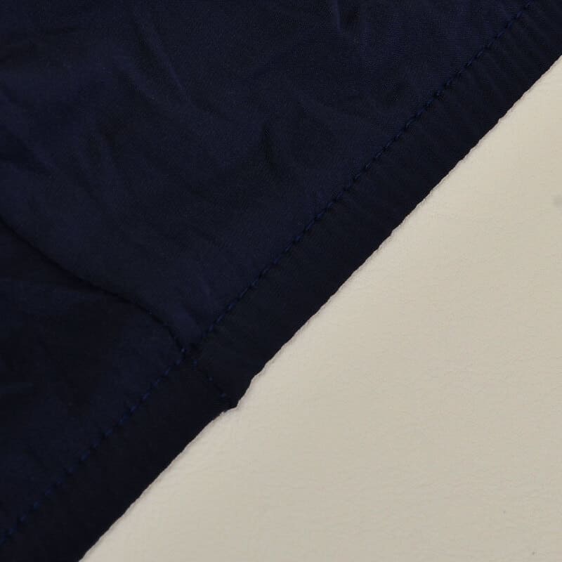 couture housse de chaise large bleu marine