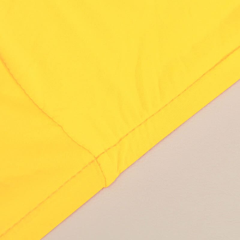 couture housse de chaise large jaune