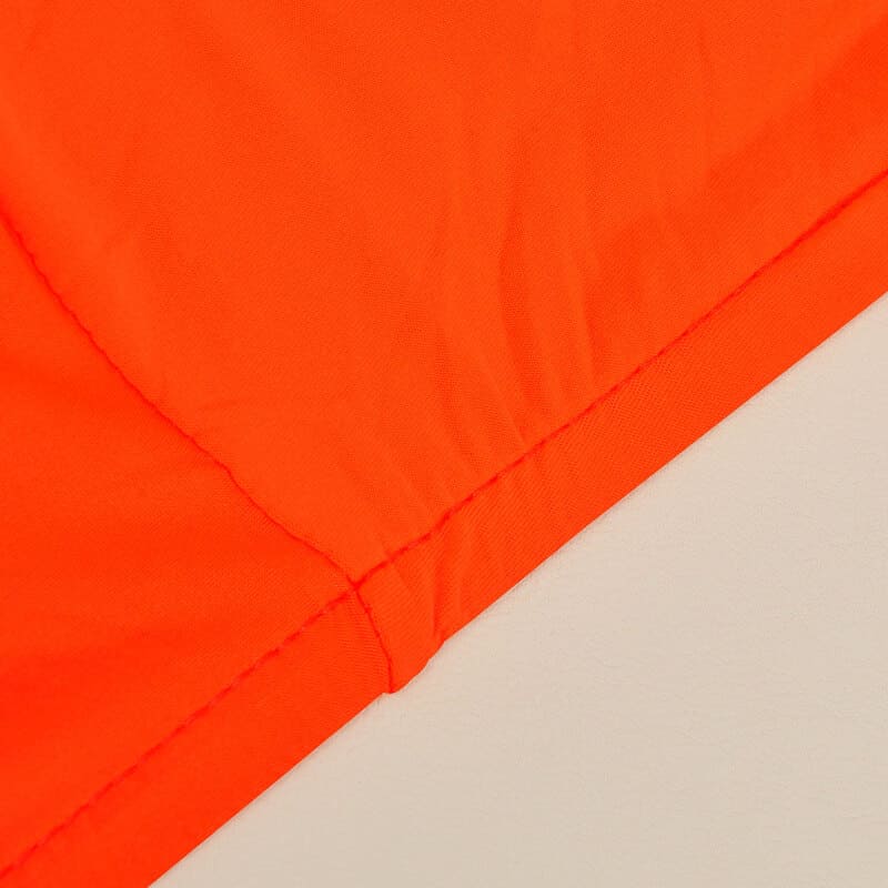 couture housse de chaise large orange