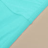 couture housse de chaise large turquoise