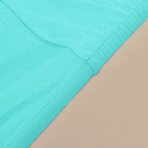 miniature vue rapprochee tissu housse de chaise large turquoise
