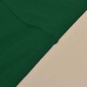 miniature vue rapprochee tissu housse de chaise large vert foncé