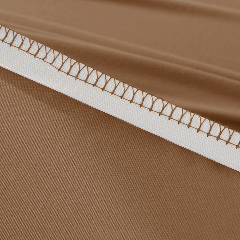 couture housse de fauteuil relax camel