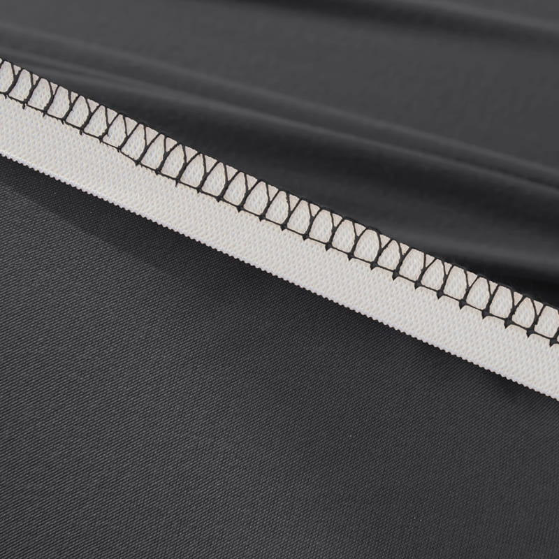 couture housse de fauteuil relax gris foncé