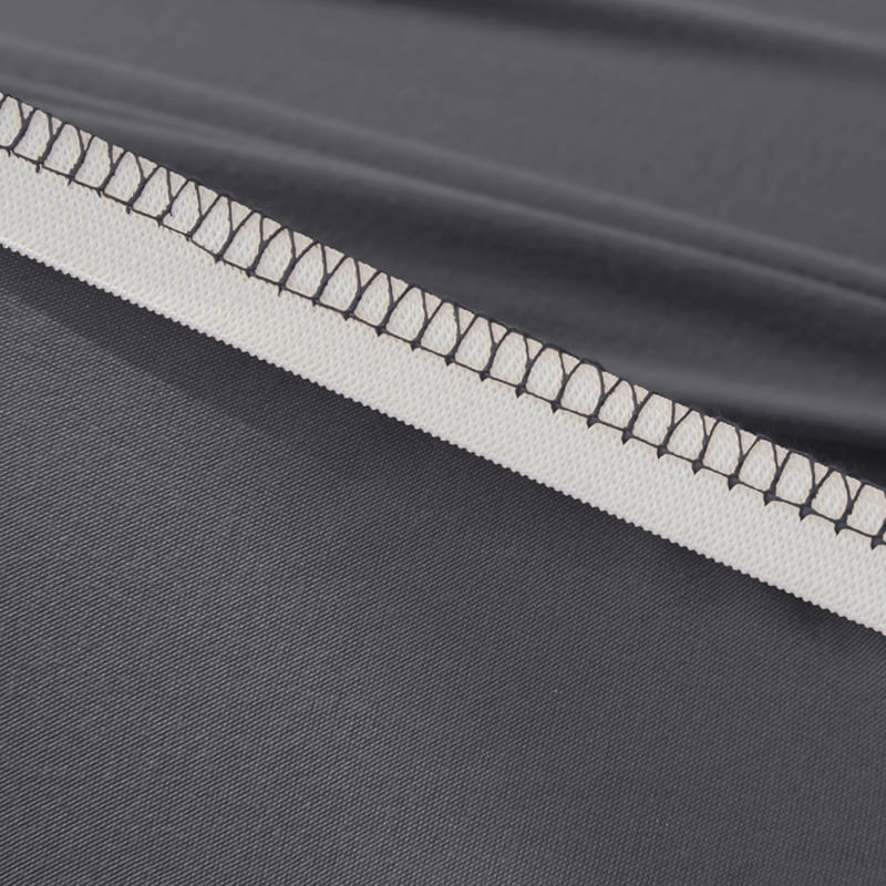 couture housse de fauteuil relax grise