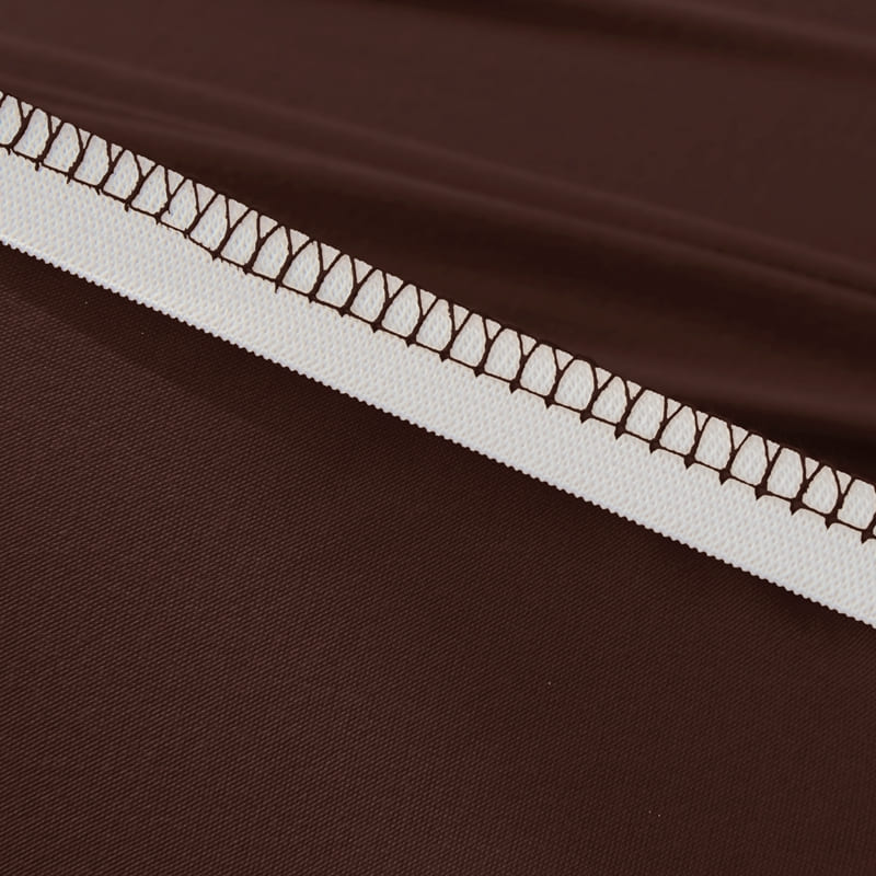 couture housse de fauteuil relax marron