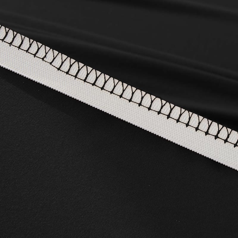 couture housse de fauteuil relax noire